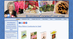 Desktop Screenshot of bluegrasscookingclinic.com